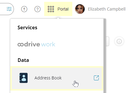 Using your address book